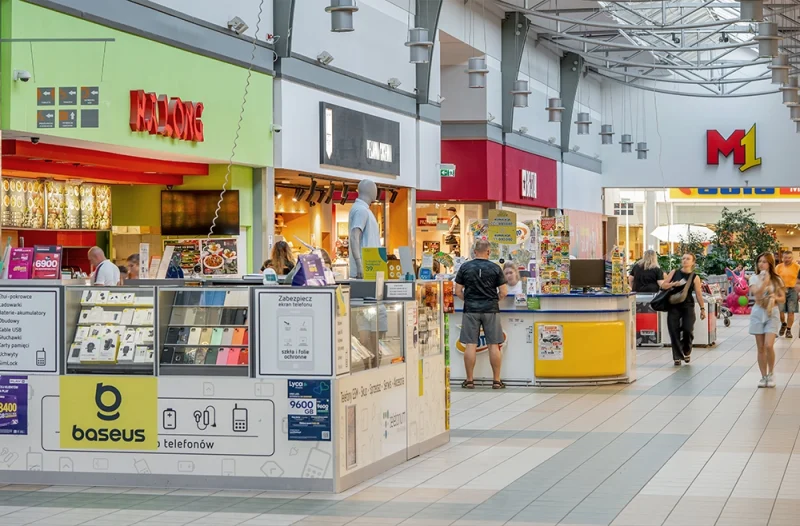 wyspy na pasażu w m1 bytom